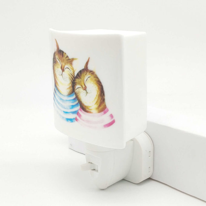 cute cat night lamp