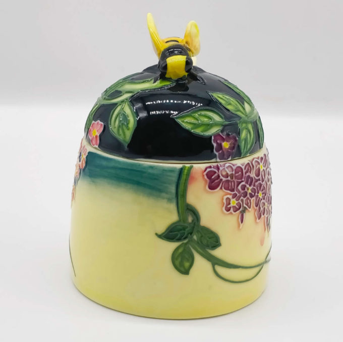 ceramic honey pot