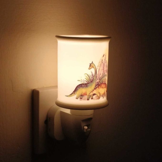dinosaur plug in lamp