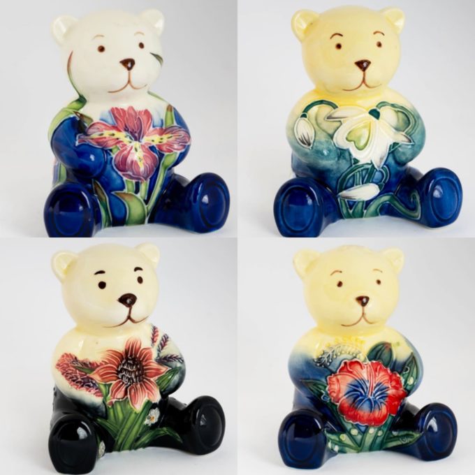 Old Tupton Ware small teddy bear ornament collection