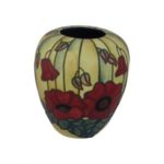 Photo of Old Tupton Ware Vase with Poppy flowers