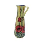 Photo of Old Tupton Ware tall jug with Poppy flowers